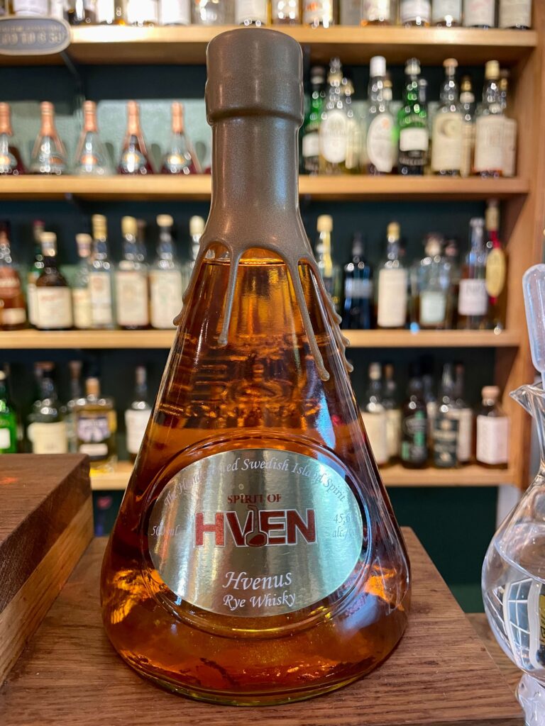 A bottle of Rye Whiskey