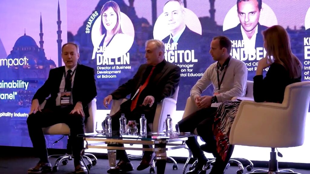 Panel debate on hotels and sustainability in Istanbul