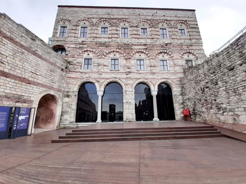 Exterior of Tekfur Palace Museum in Istanbul