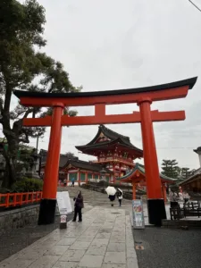 Gateway entry to Japanese shrine