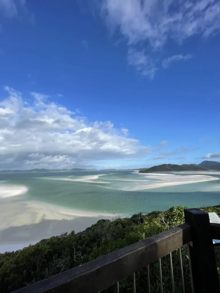 Sea seen from a balcony