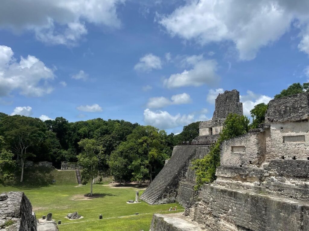 Pyramid complex in the jungle