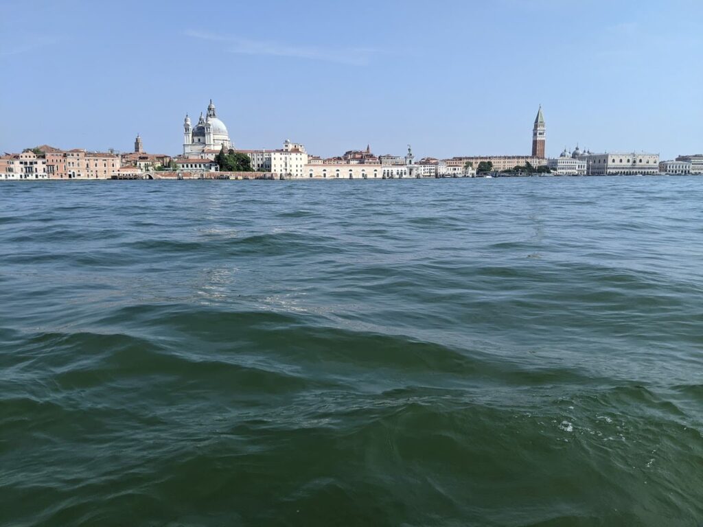 Lagoon view of Venice