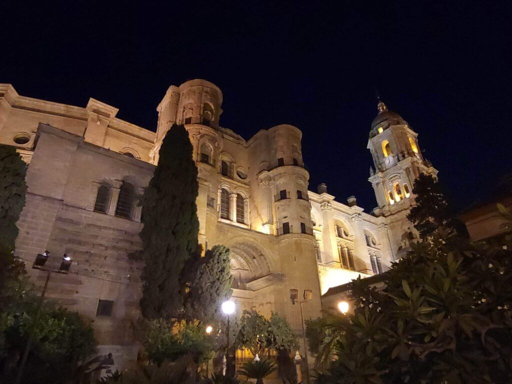 Large cathedral by night